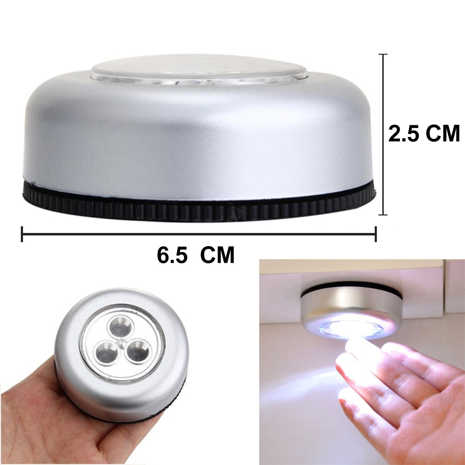 Led Cordless Stick Tap Touch Light Lamp