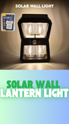 Solar Wall Lantern Light With 3 Modes  Motion Sensor (1 Pc)