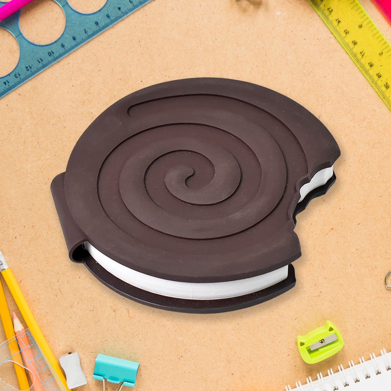 Round Chocolate Diary Notebook – Writing Practice Book