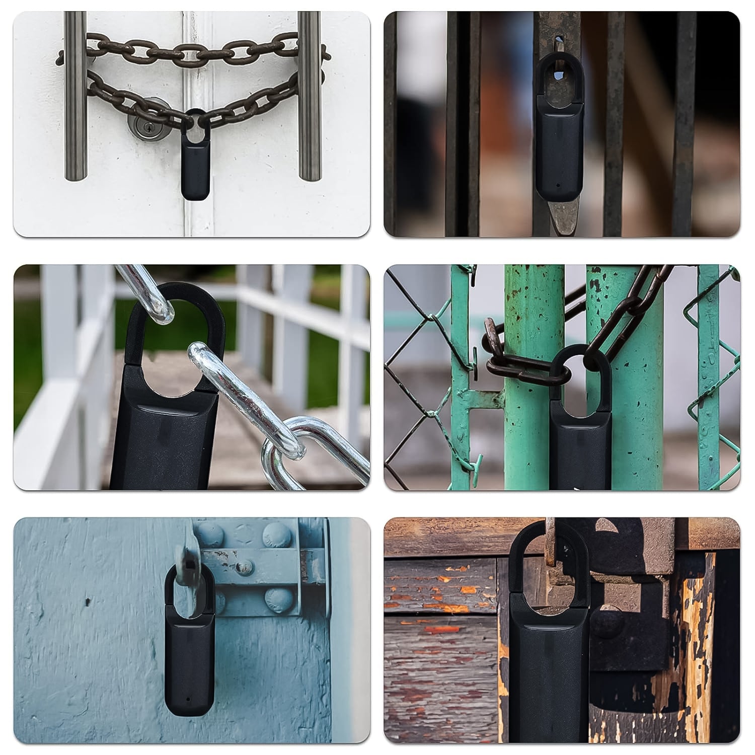 Rechargeable Fingerprint Padlock