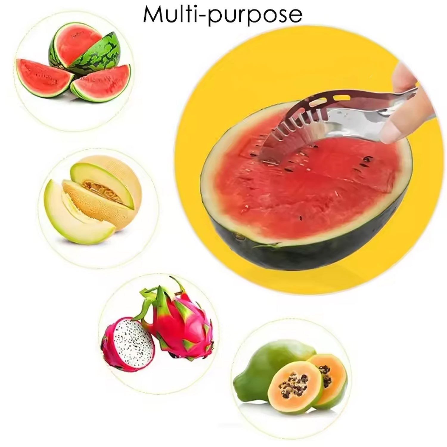 Slice-Pro 3-in-1 Watermelon & Fruit Slicer