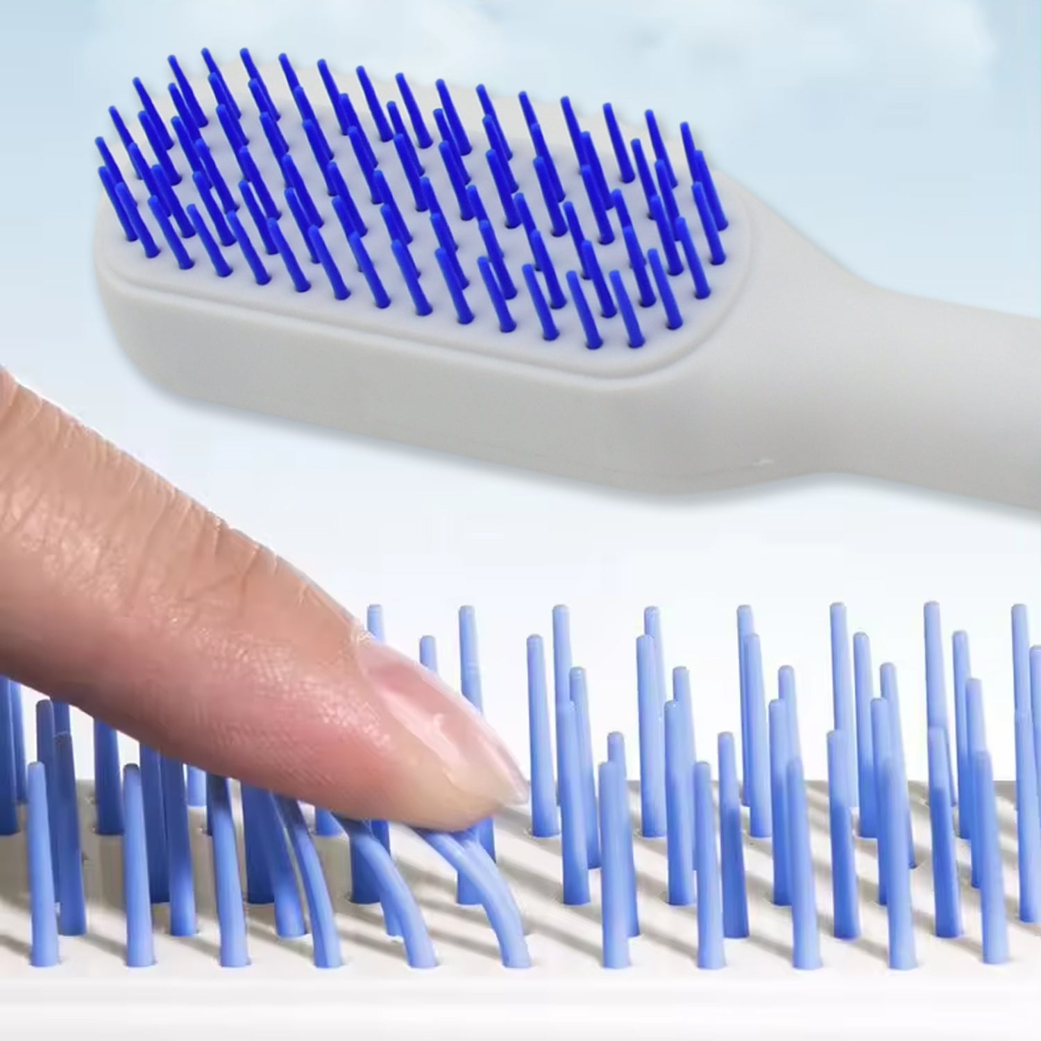 Self-Cleaning Anti-Static Detangling Massage Comb