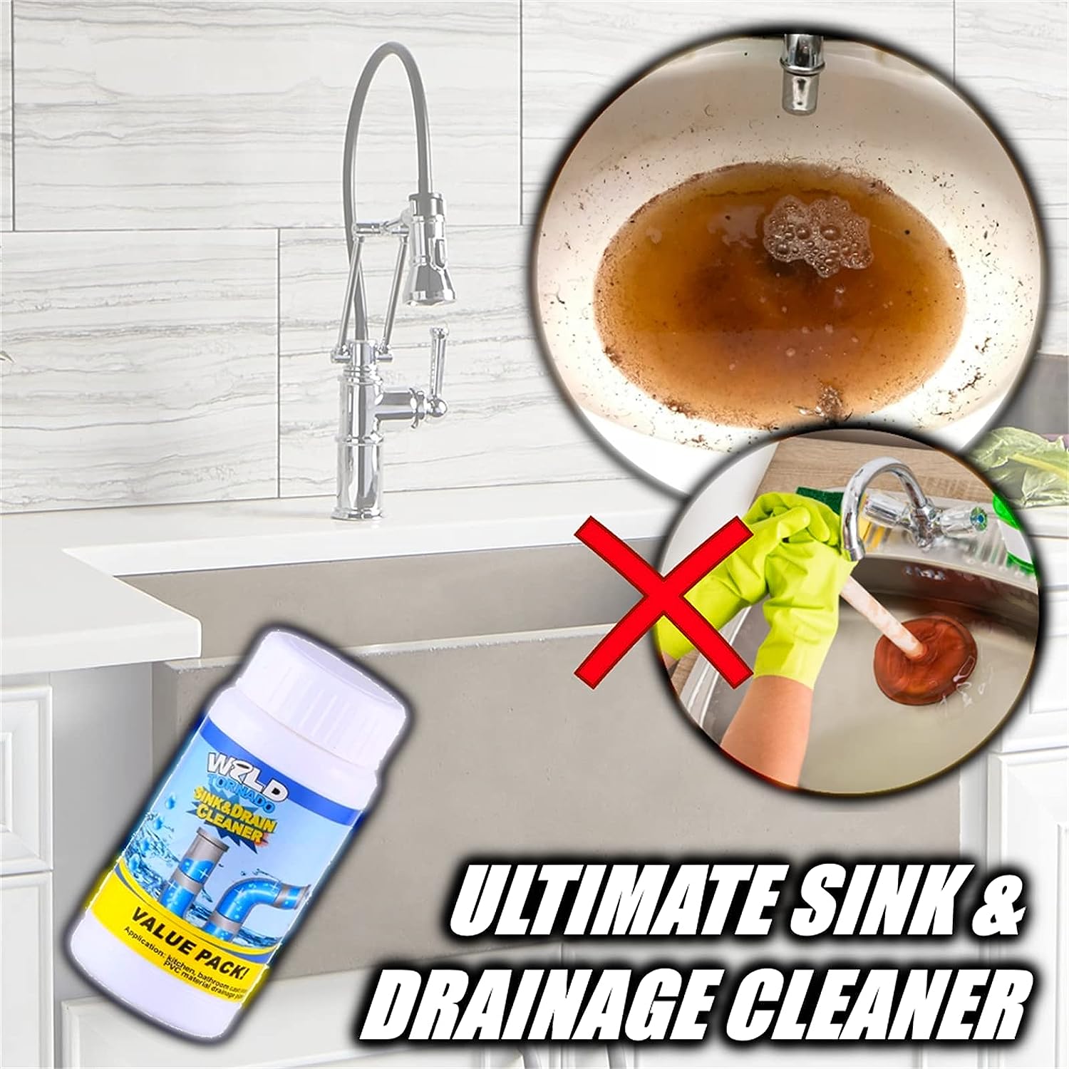 Powerful Sink And Drain Cleaner