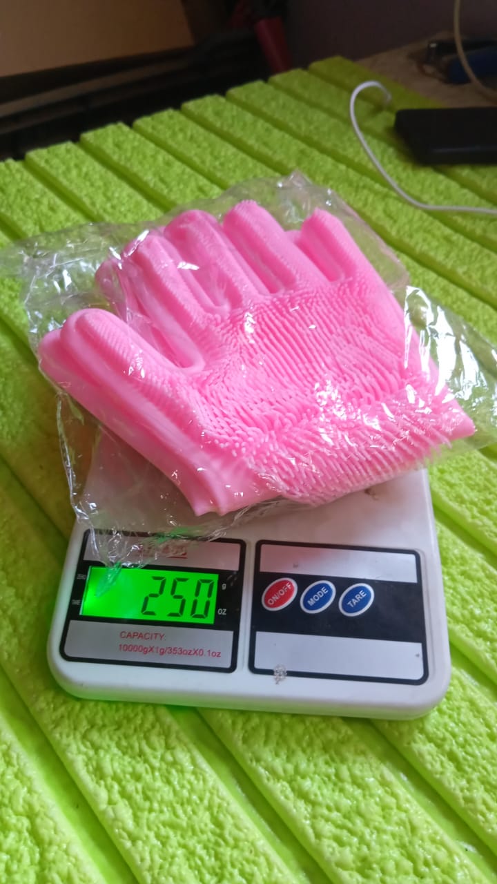 Multi-Purpose Silicone Cleaning Gloves (Pair Of 1)