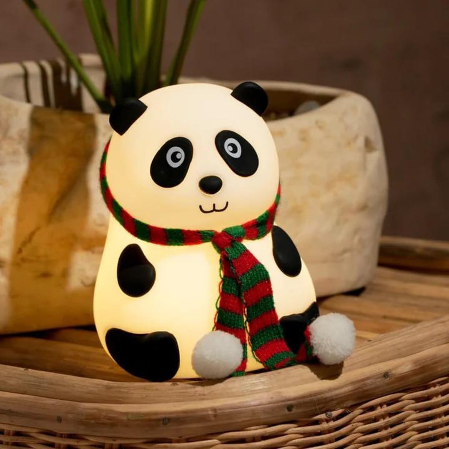 Panda 7-colors Led Silicone Touch Lamp (1 Pc)