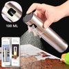 Oil Spray Stainless Steel Glass Oil Spray Bottle (100 ml)